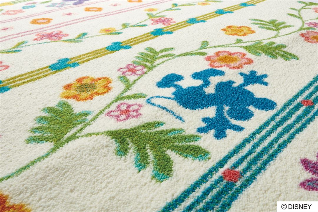 DRM-1061 (MICKEY / Wild grass RUG ミッキー / ワイルドグラスラグ #38 マルチ)