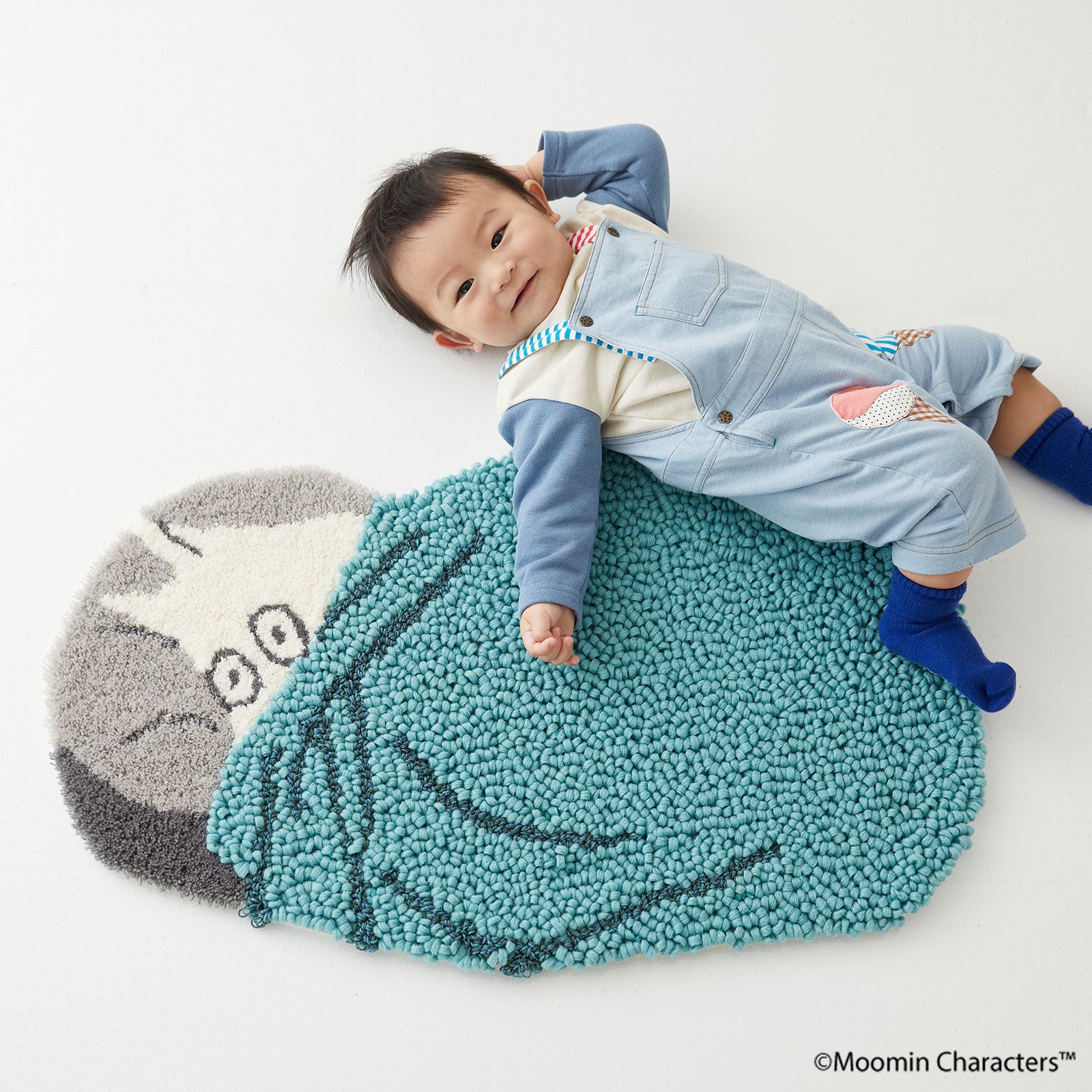 眠れない ムーミン マット / ネムレナイ ムーミン マット (#3 ブルー)