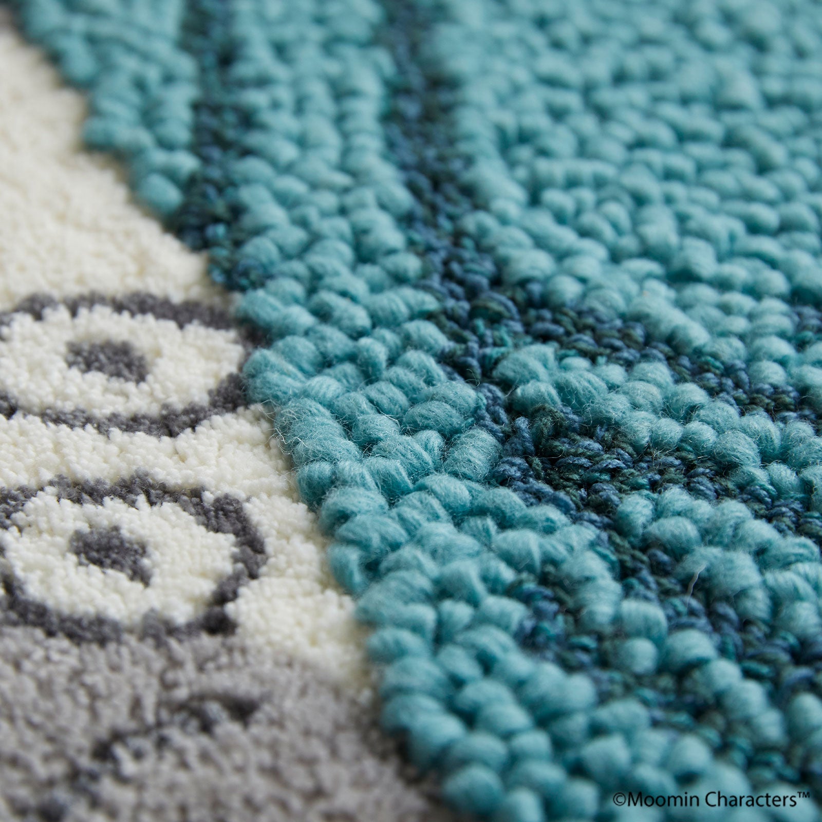 眠れない ムーミン マット / ネムレナイ ムーミン マット (#3 ブルー)