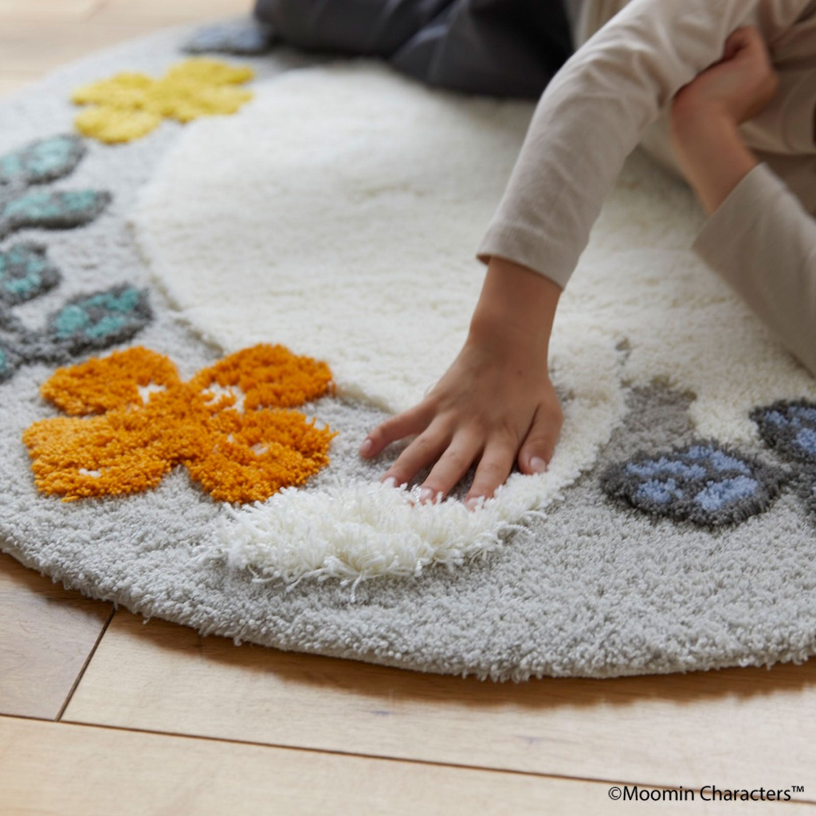 ムーミンのおしり ラグ / ムーミンノオシリ ラグ (#グレー)
