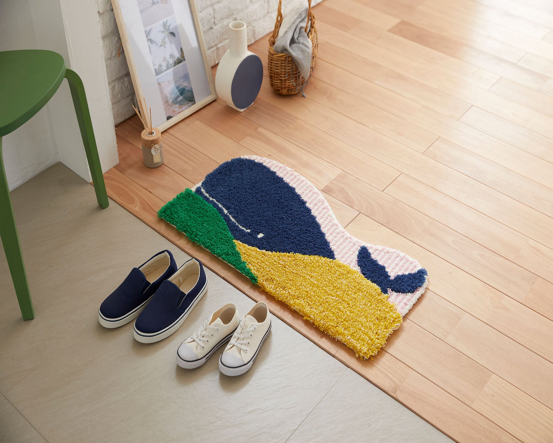 KUJIRA VOYAGE MAT / クジラボヤージュマット  (38 マルチ)