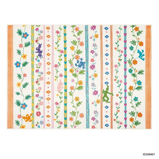 DRM-1061  (MICKEY / Wild grass RUG  ミッキー / ワイルドグラスラグ #38 マルチ)