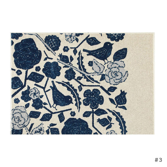 CUCO RUG / クコラグ  (3 ブルー|ホワイト|ベージュ)