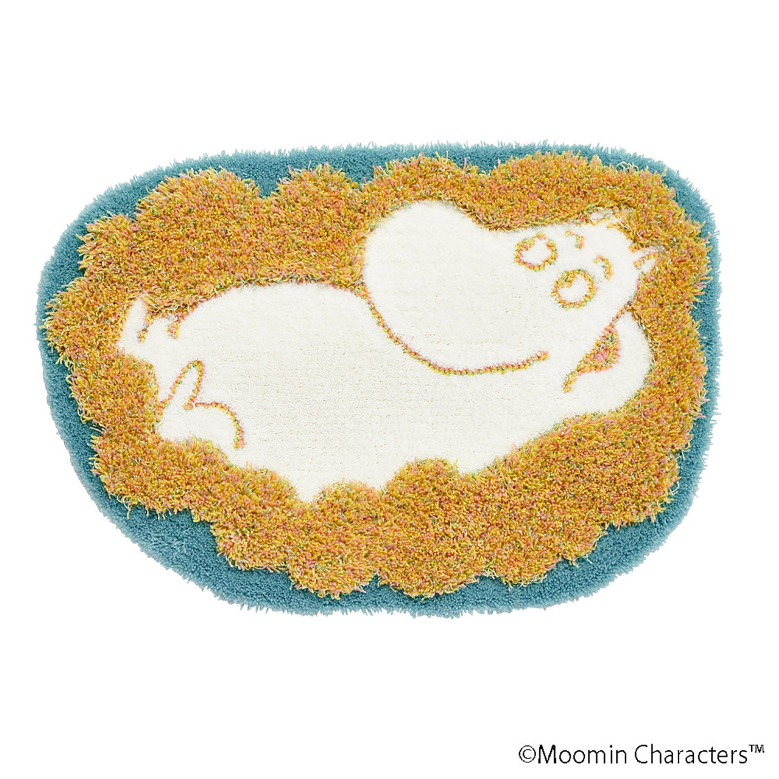 FLUFFY MOOMIN MAT / フラッフィー ムーミン マット (#3 ブルー)｜株式