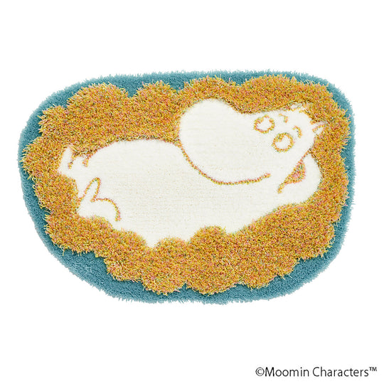 FLUFFY MOOMIN MAT / フラッフィー ムーミン マット  (#3 ブルー)