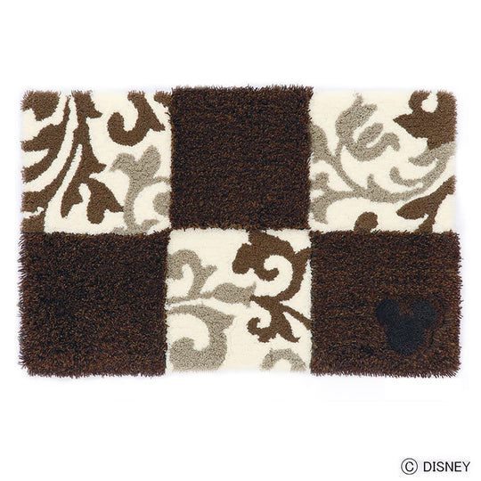 DMM-4027  (MICKEY / Checker board MAT ミッキー / チェッカーボードマット #8 ブラウン)