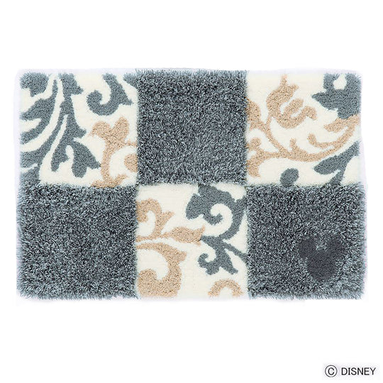 DMM-4027  (MICKEY / Checker board MAT ミッキー / チェッカーボードマット #9 グレー)