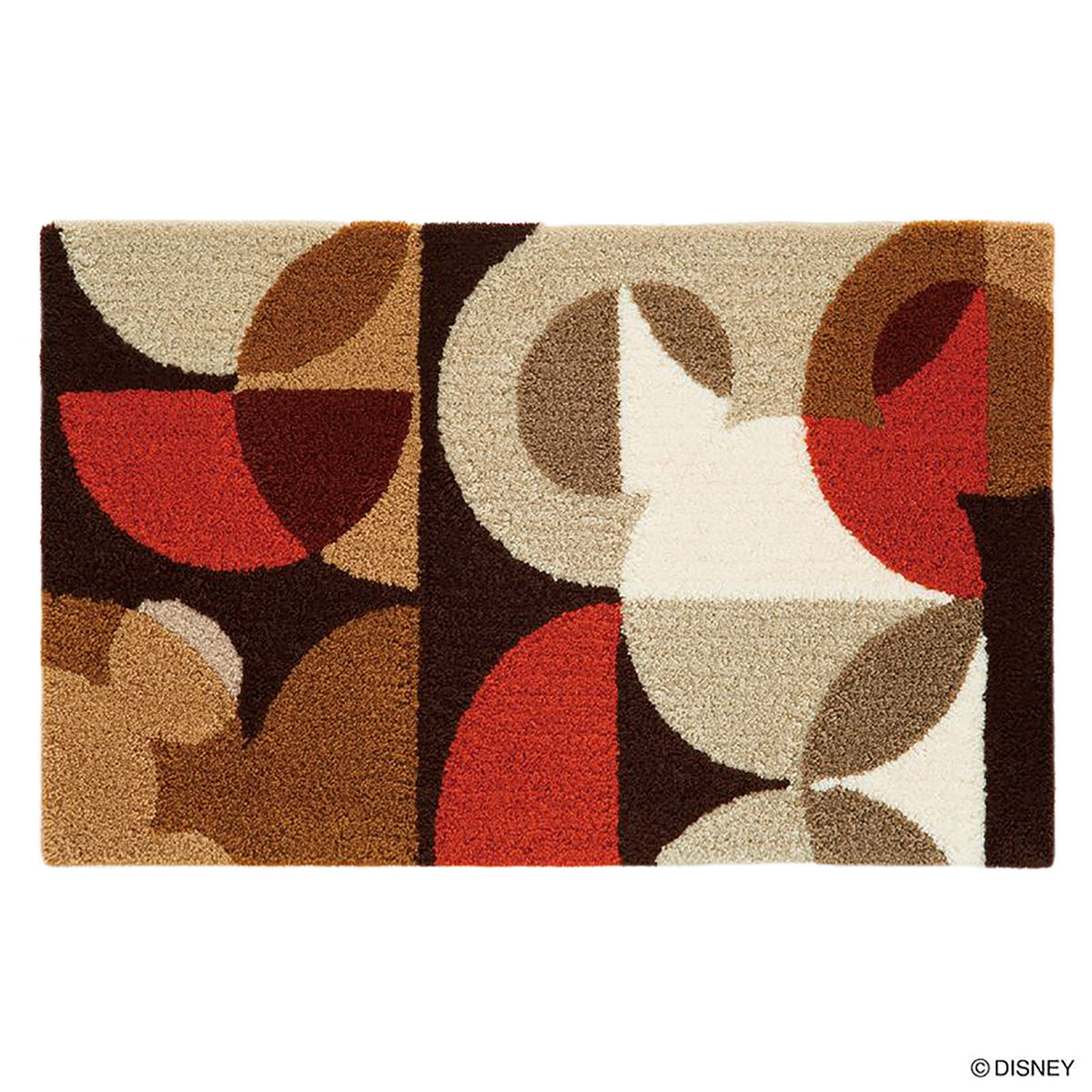 DMM-4041 (MICKEY / Semicircle MAT ミッキー / セミサークルマット
