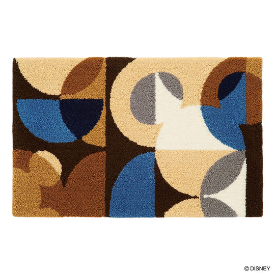 DMM-4041  (MICKEY / Semicircle MAT ミッキー / セミサークルマット #3 ブルー)