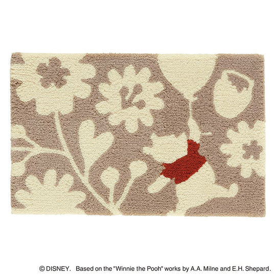 DMP-4056  (POOH / Balloon flower MAT プー / バルーンフラワーマット #1 アイボリー)
