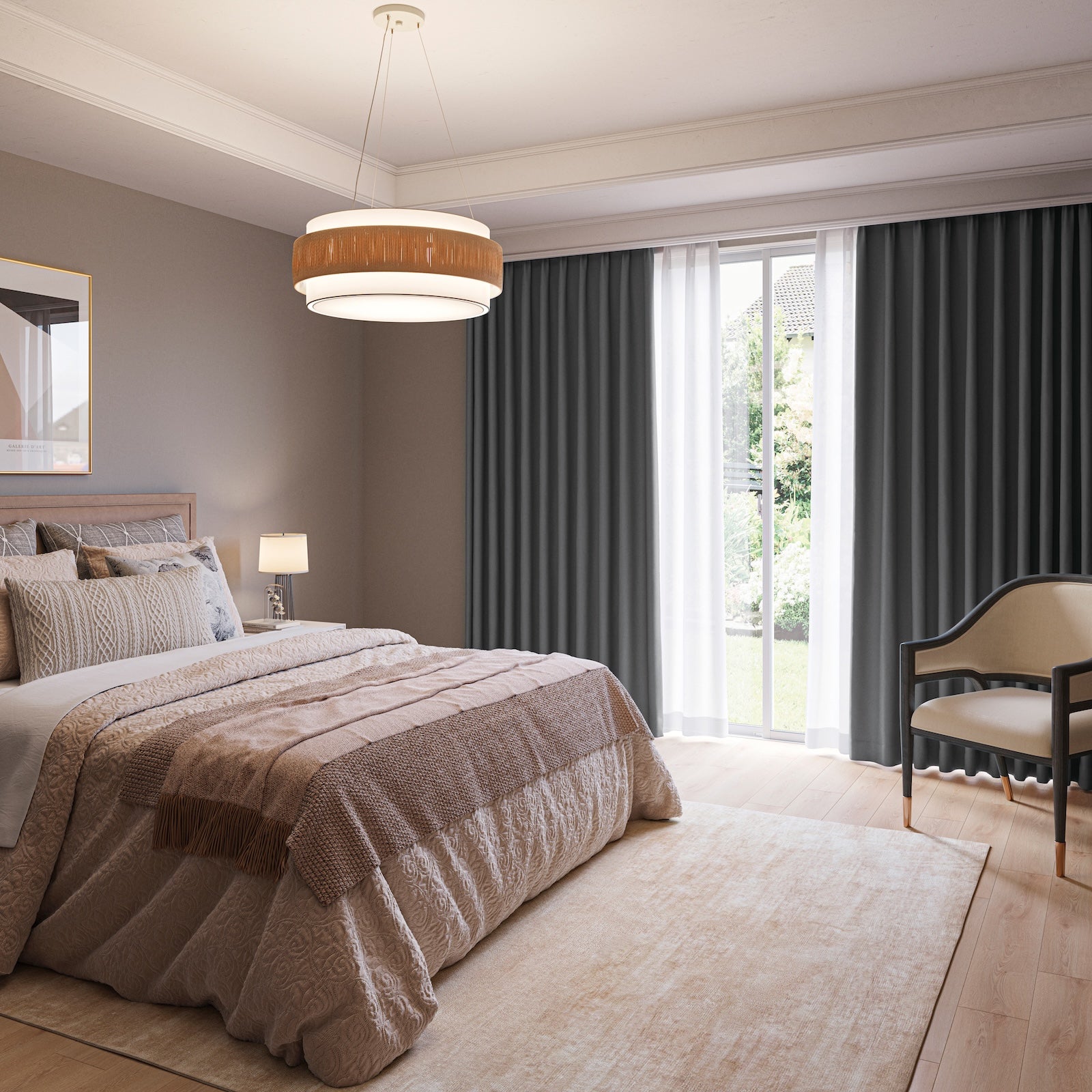 D-8328 Sun shadow（遮光1級）｜株式会社スミノエ インテリア