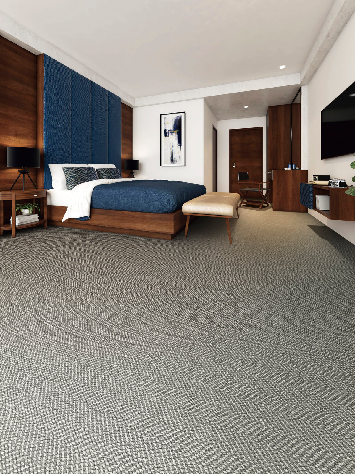 WS-201 (ウールスコット ヘリンボーン　WOOL SCOT HERRINGBONE)